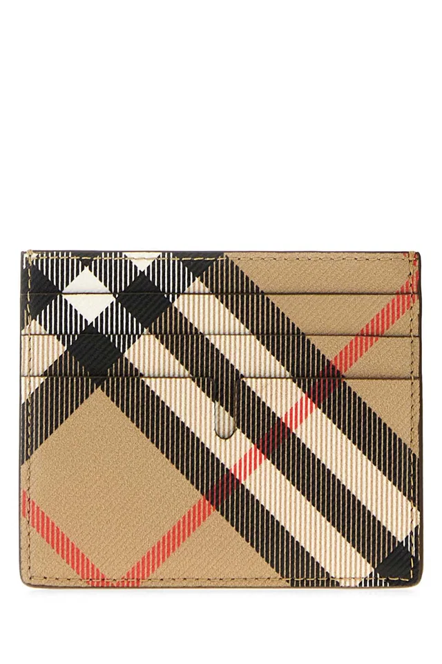 Burberry Tall Card Case — Beige Wallet in Beige from HEWI