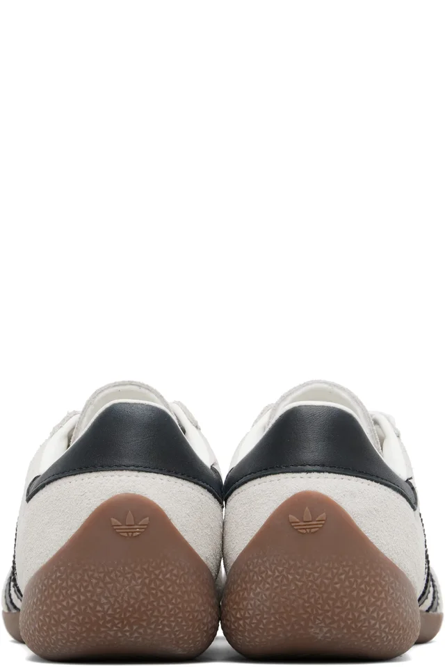 adidas Originals Taupe Handball Spezial Lo Pro Sneakers, photo 2 of 5 from SSENSE