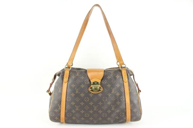 Louis Vuitton Monogram Stresa GM Bowler Shoulder Bag in Canvas from Bagriculture