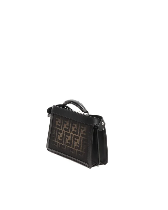 Fendi Mini Zucca Peekaboo ISeeU Xcross Bag in Canvas from A Retro Tale, photo 3 of 8