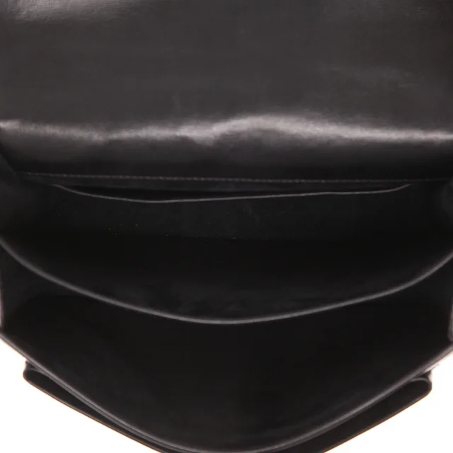 Saint Laurent ‘Sunset’ handbag in black leather in Black Leather from Collector Square, photo 5 of 5