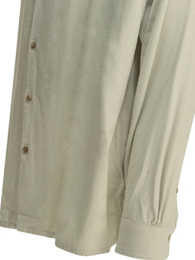 A.PRESSE Relaxed Loop-Collar Shirt, photo 4 of 4 from SENSER