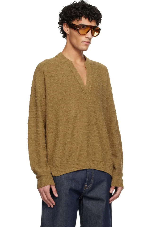 Isabel Marant Tan Arnold Sweater, photo 2 of 4 from SSENSE