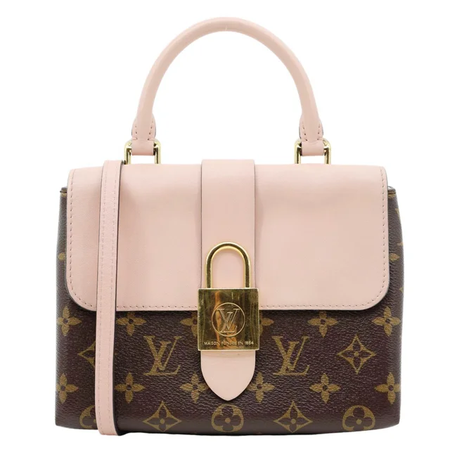 Louis Vuitton Locky BB Monogram Canvas Shoulder Bag Pink in Pink Coated canvas from Dallas Designer Handbags