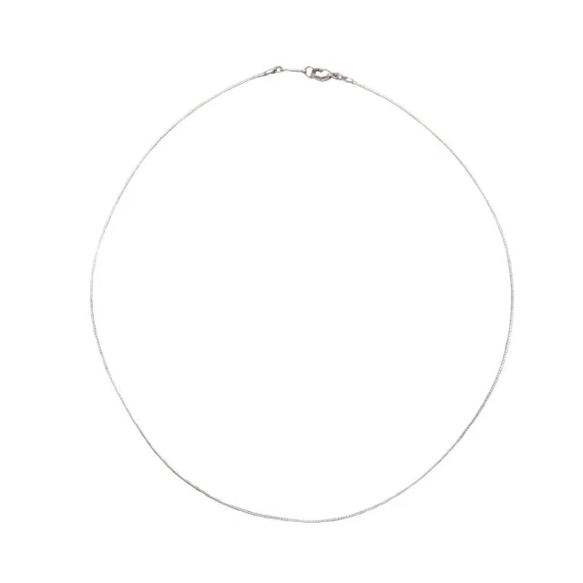 Tiffany & Co. New Wire Necklace Silver in Silver from The Reluxe