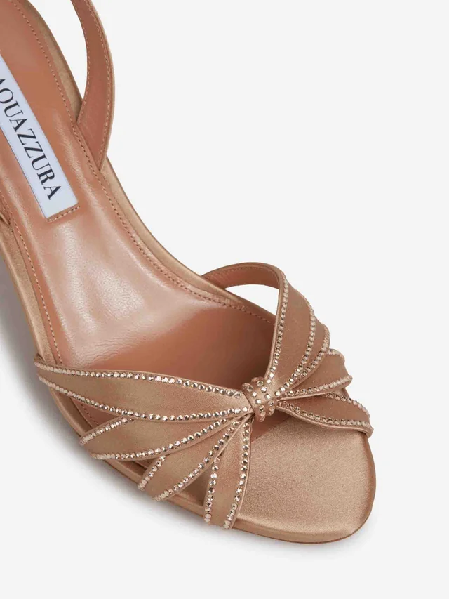 Aquazzura crystal-embellished slingback pumps, photo 5 of 5 from SENSER