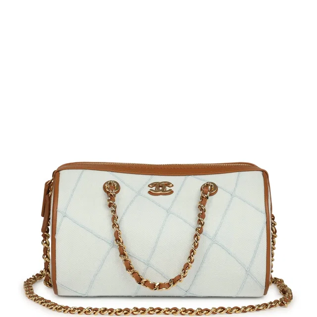 Chanel Coco Beach Mini Timeless Classic Barrel Bag in Brown Calfskin from Madison Avenue Couture