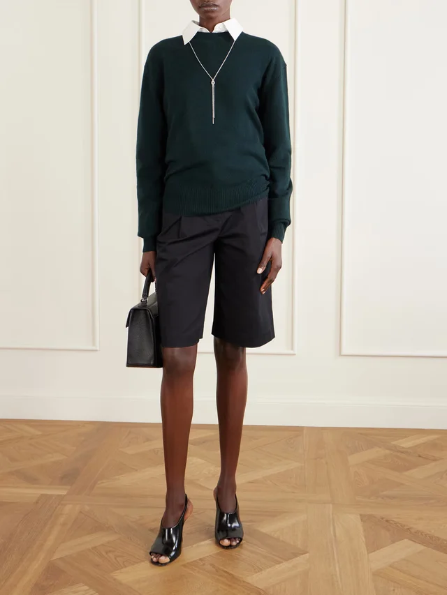 TOTEME Cashmere sweater in Green, photo 2 of 2 from NET-A-PORTER (Canada)