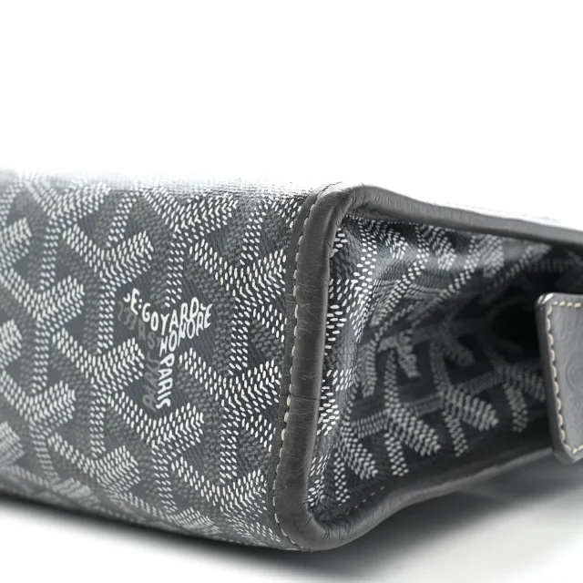 Goyard Goyardine Jouvence MM Toiletry Pouch Grey in Grey Coated canvas from FASHIONPHILE, photo 12 of 12