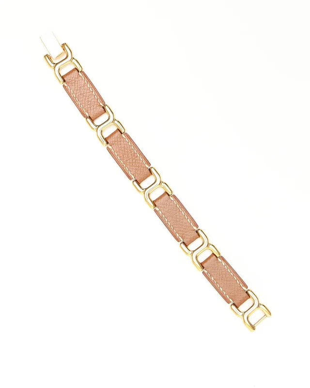 Hermès Leather Bracelet in Leather from A Retro Tale, photo 3 of 4