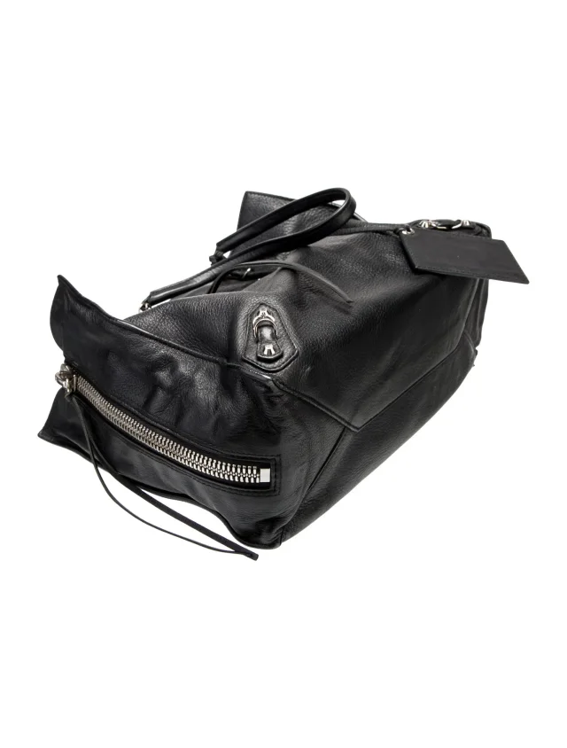 Balenciaga Top Handle handbags in Black Leather from The RealReal, photo 5 of 6