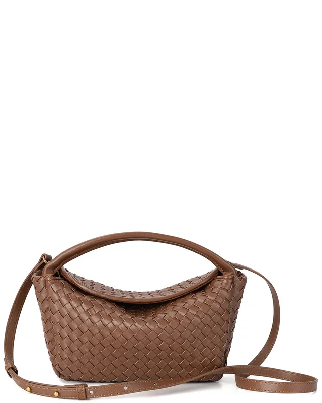 Tiffany & Fred Paris Hand-Woven Leather Crossbody, image 1 of 1 from Rue La La