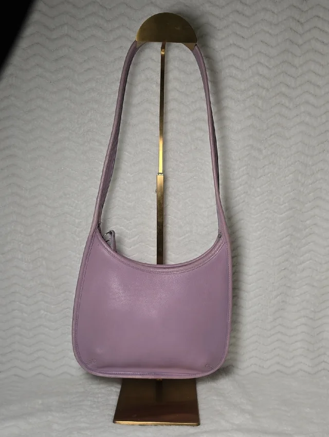Coach 9020 Mini Vintage Lavender Ergo Leather Shoulder Hobo Bag Rare in purple Leather from Poshmark, photo 2 of 3