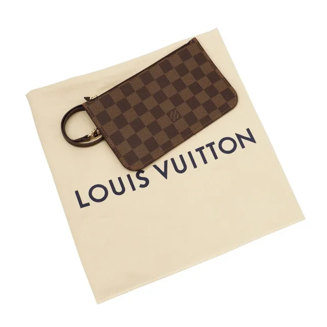 Louis Vuitton Neverfull RedN41359 Damier Ebene Canvas Size PM in Brown Canvas from GALLERY RARE, photo 14 of 14