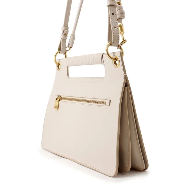 Givenchy Whip Shoulder Bag Light GrayBB508FBGV Calf Leather Size Medium in Calfskin from GALLERY RARE, photo 2 of 2