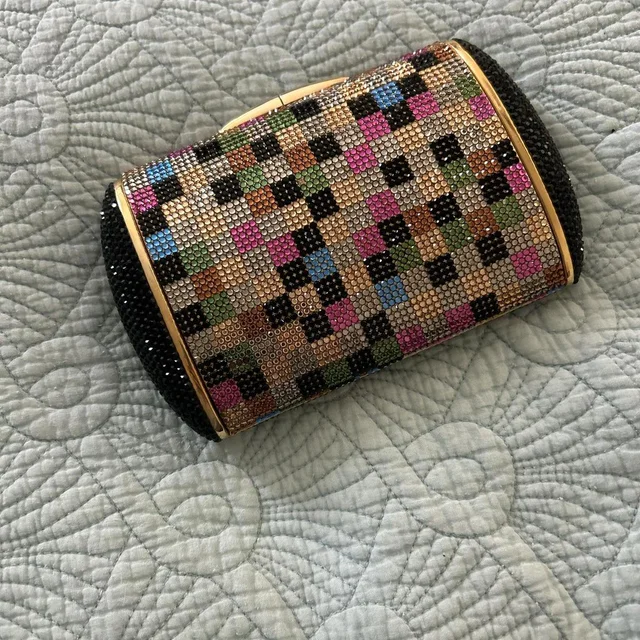 Judith Leiber Women's Clutch bags - Multi in multicolor from Depop, photo 1 of 1