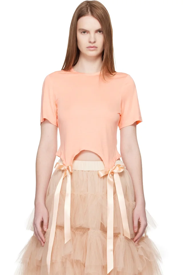 Pink Bow Tail Easy T-shirt