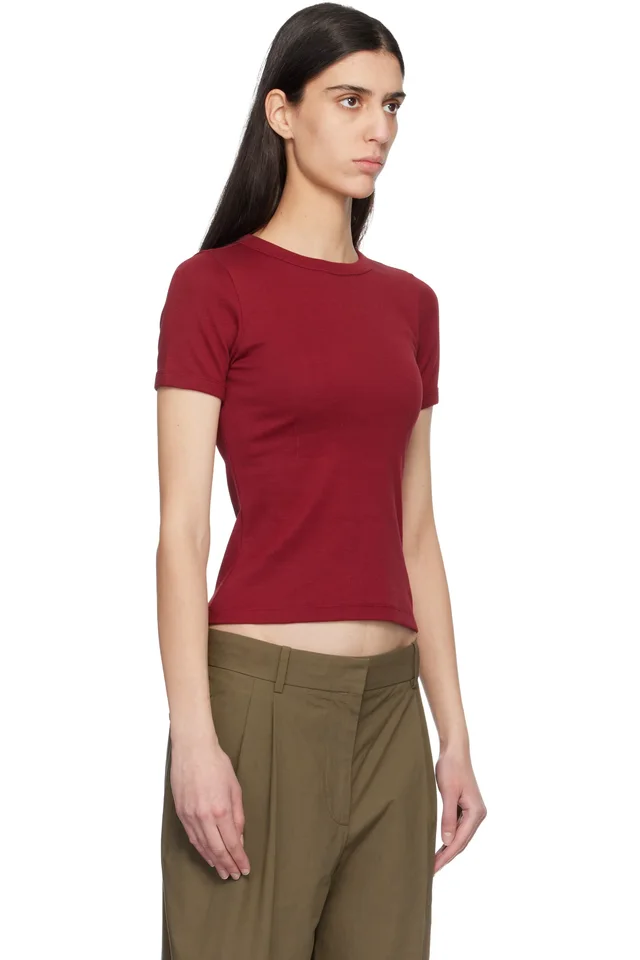 FLORE FLORE Red Car T-shirt, photo 2 of 2 from SSENSE