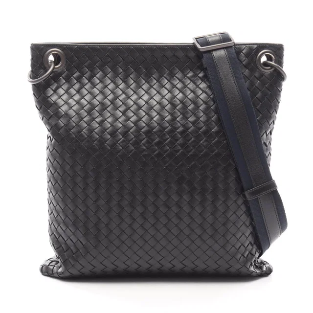 Bottega Veneta Intrecciato leather shoulder bag in Woven leather from LuxUness