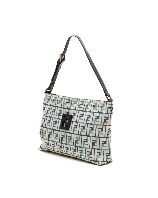 Fendi Zucca FF Shoulder Bag in Canvas from A Retro Tale, photo 2 of 9