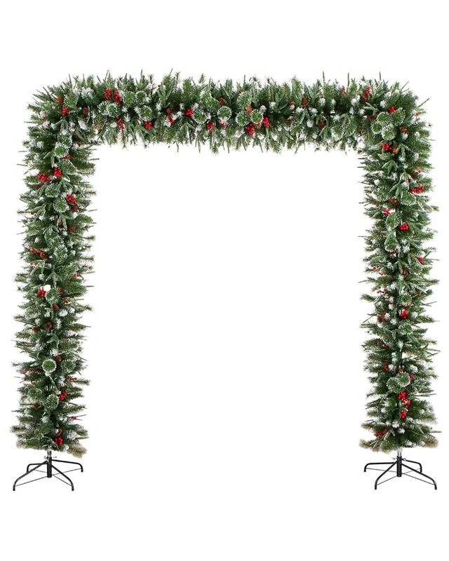 Nearly Natural 8Ft. Artificial Holiday Green Christmas Pine Archway, image 1 of 1 from Rue La La