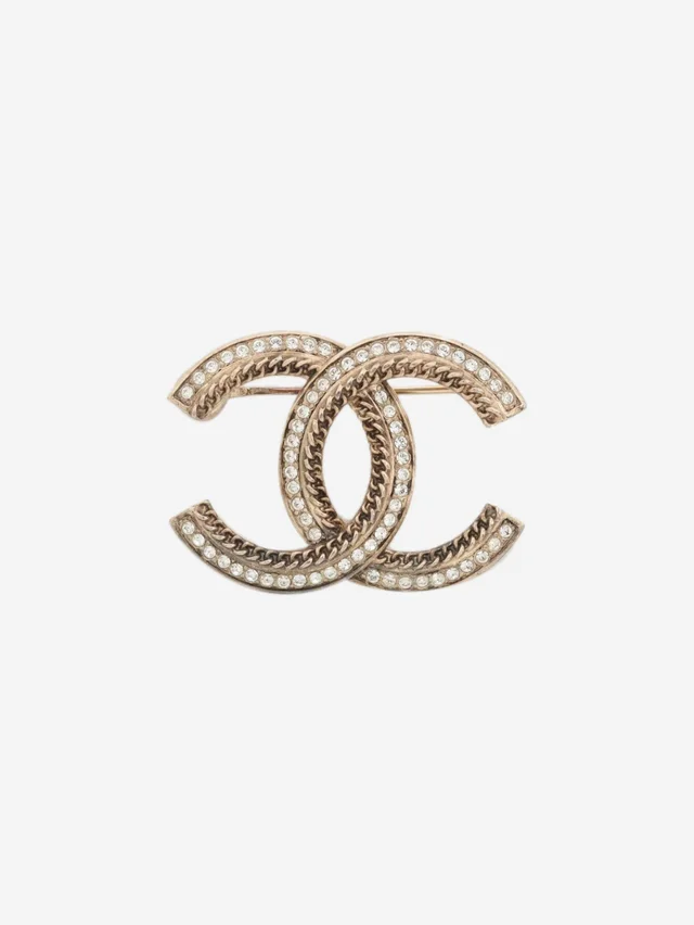 Chanel Gold Coco Mark C21B brooch in Gold from Sign of the Times