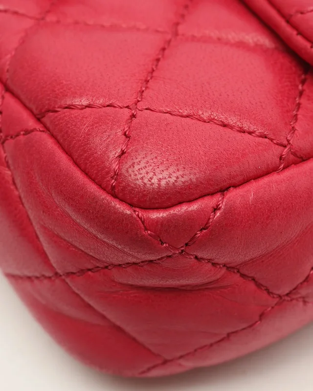 Chanel Mini Valentine Charms Flap Bag in Leather from A Retro Tale, photo 8 of 12