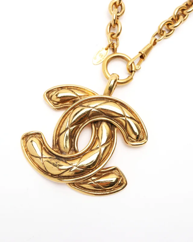 Chanel Vintage Coco Mark Long Necklace from A Retro Tale, photo 3 of 4
