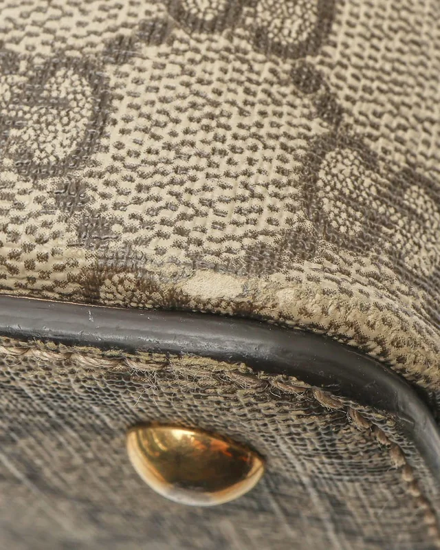 Gucci GG Supreme Linea Bag in Suede from A Retro Tale, photo 7 of 9