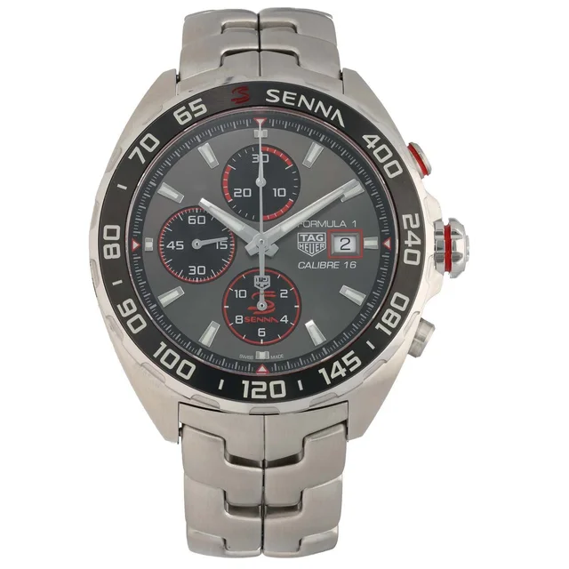 TAG Heuer Formula 1 Senna CAZ201D-0 44m Stainless Steel Watch from H&T