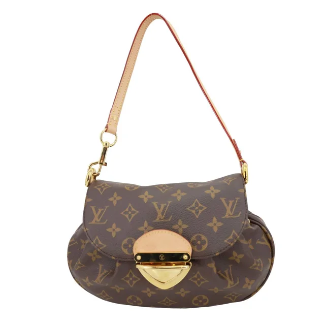 Louis Vuitton Sunset Monogram Coated Canvas Shoulder Bag Brown in Brown Coated canvas from Dallas Designer Handbags