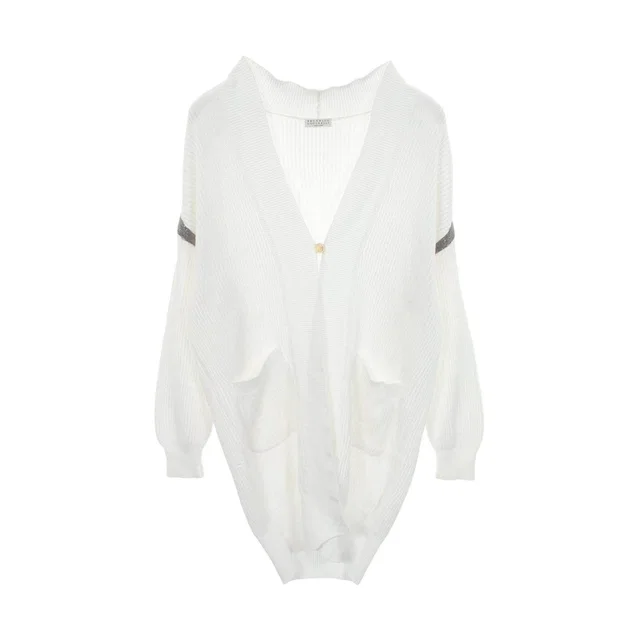 Brunello Cucinelli Cotton Long Cardigan from LuxUness