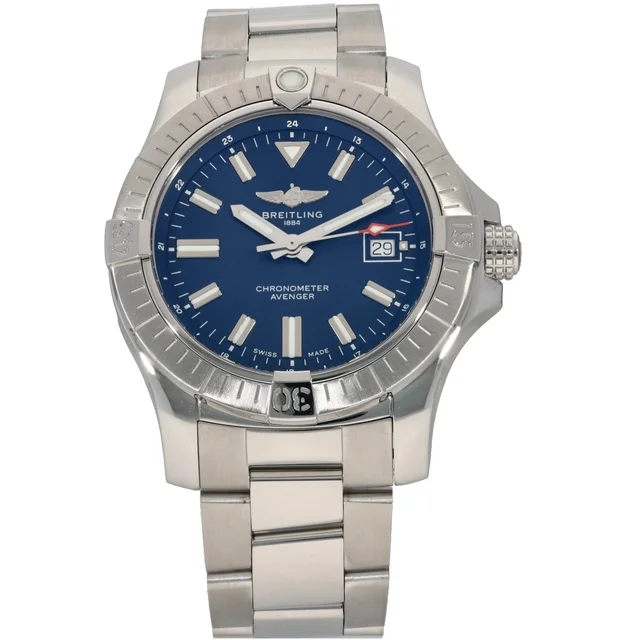 Breitling Avenger A17318 43mm Stainless Steel Watch from H&T