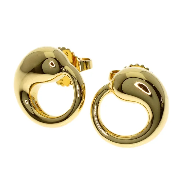 Tiffany & Co. Eternal Circle Earrings 18K Yellow Gold in Yellow from The Reluxe