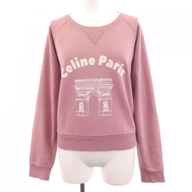 Celine Sweatshirt Pink in Pink from The Reluxe