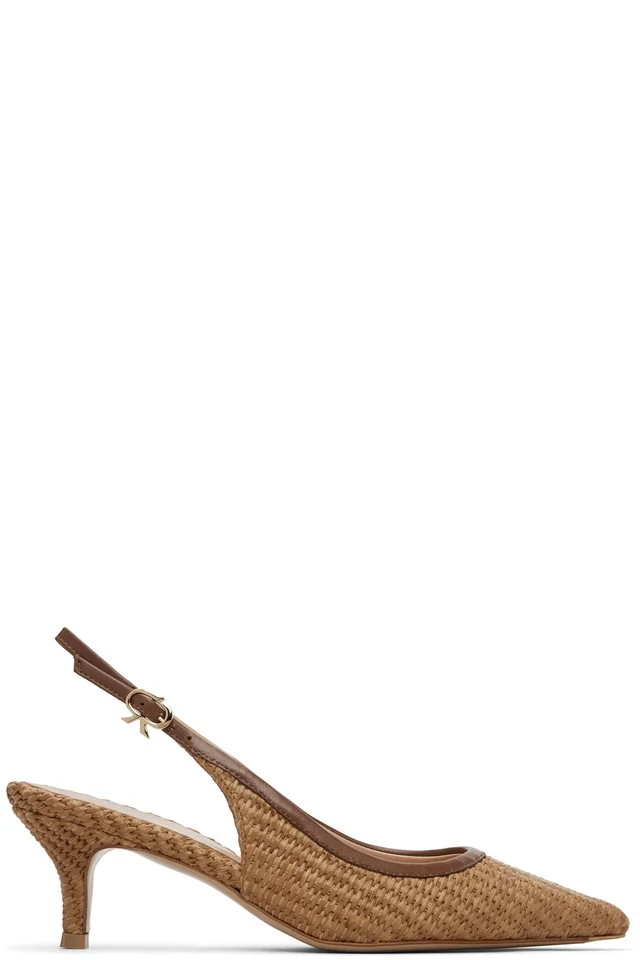 Gianvito Rossi Tan Minorca Heels, image 1 of 1 from SSENSE