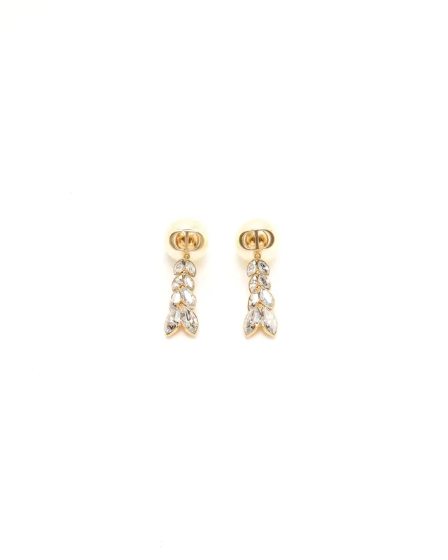 Dior Rhinestone Tribales Earrings from A Retro Tale, photo 2 of 3