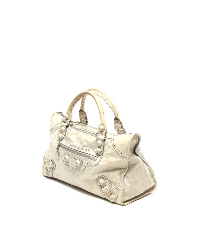 Balenciaga Giant Weekender Brogues Bag in Denim from A Retro Tale, photo 2 of 12