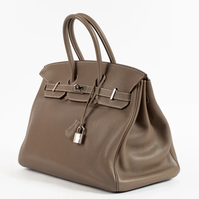 Hermès Birkin 35 Etoupe Togo PHW in Taupe Togo leather from Labellov, photo 3 of 13