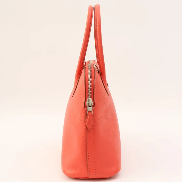 Hermès 2012 Bolide 27 Rose Jaipur in Pink Epsom leather from VINTAGE QOO TOKYO, photo 3 of 12