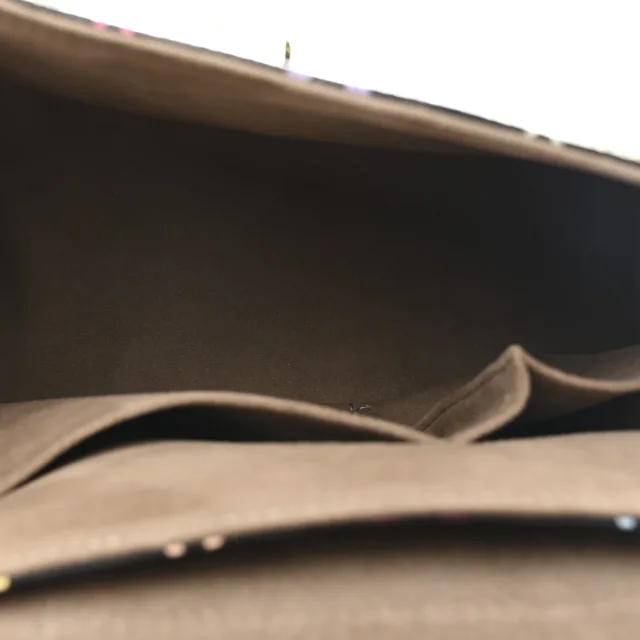 Louis Vuitton Monogram Multicolor Beverly MM Black in Black Coated canvas from FASHIONPHILE, photo 5 of 9
