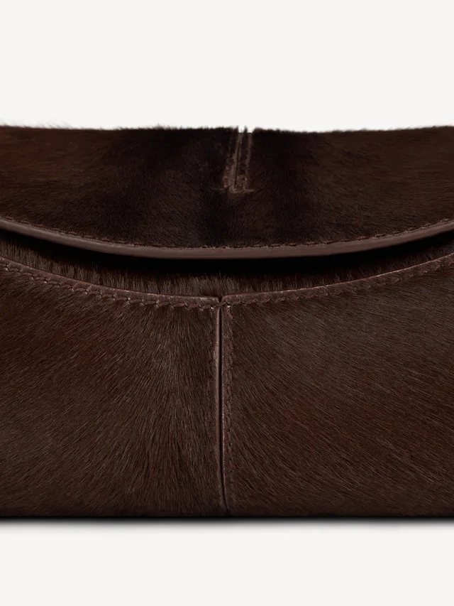 Balmain 64-83 small bag in pony-effect leather, photo 8 of 9 from SENSER