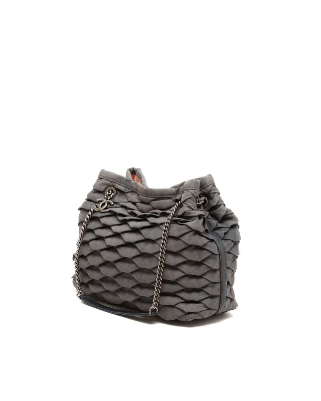 Chanel CC Scale Effect Denim Shopping Bag in Denim from A Retro Tale, photo 2 of 10