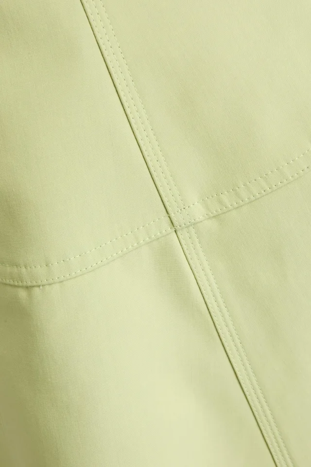 Ulla Johnson Kiara Cotton Mini Skirt in Light green, photo 5 of 5 from THE OUTNET