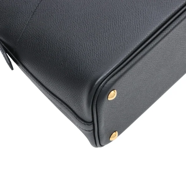 Hermès 2018 Bolide 27 Black in Black Epsom leather from VINTAGE QOO TOKYO, photo 11 of 17