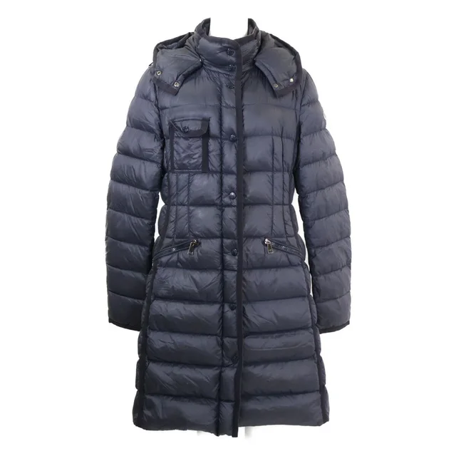 Moncler Hermine Hooded Down Hoodie in Nylon from The Reluxe