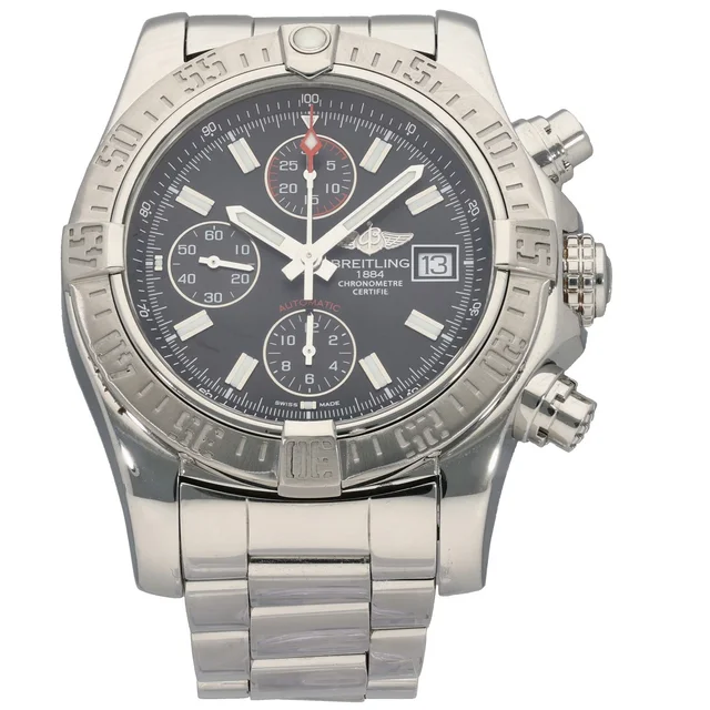 Breitling Avenger II A13381 43mm Stainless Steel Watch from H&T