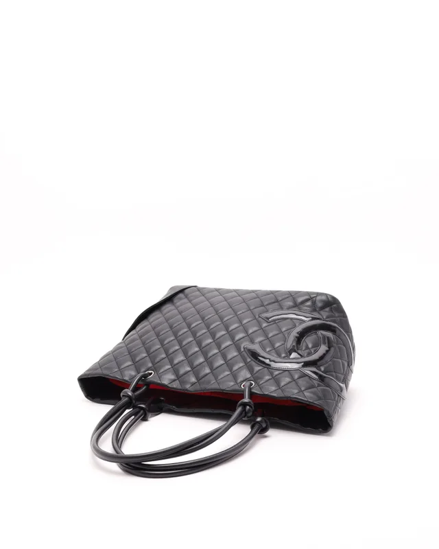 Chanel Quilted Cambon Tote Bag in Calfskin from A Retro Tale, photo 5 of 11