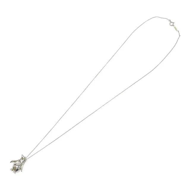 Tiffany & Co. Penguin Motif Necklace in Silver from The Reluxe