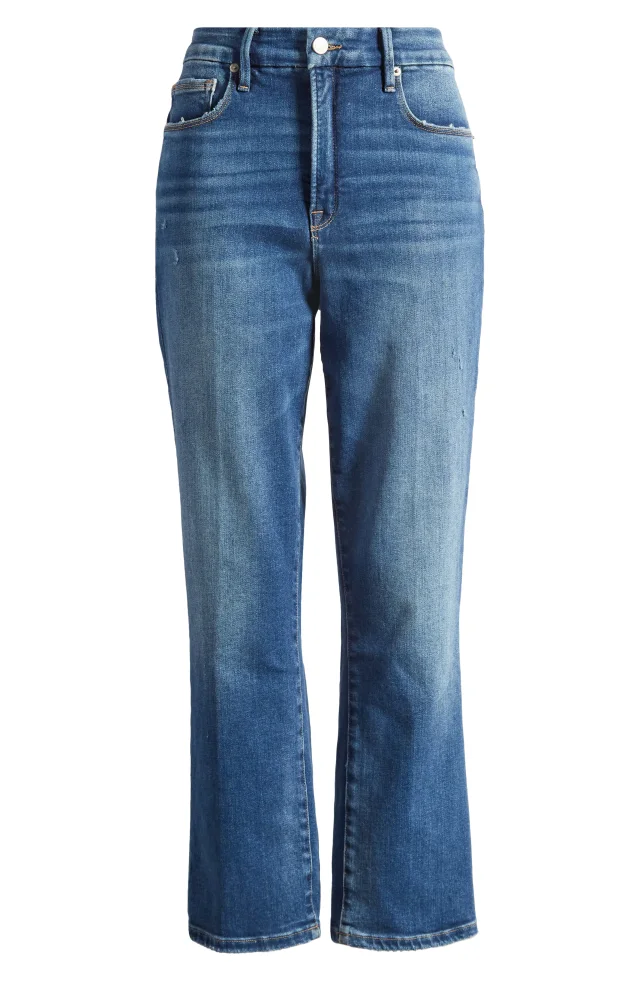 Good American Good Straight Leg Jeans, photo 5 of 6 from Nordstrom Rack